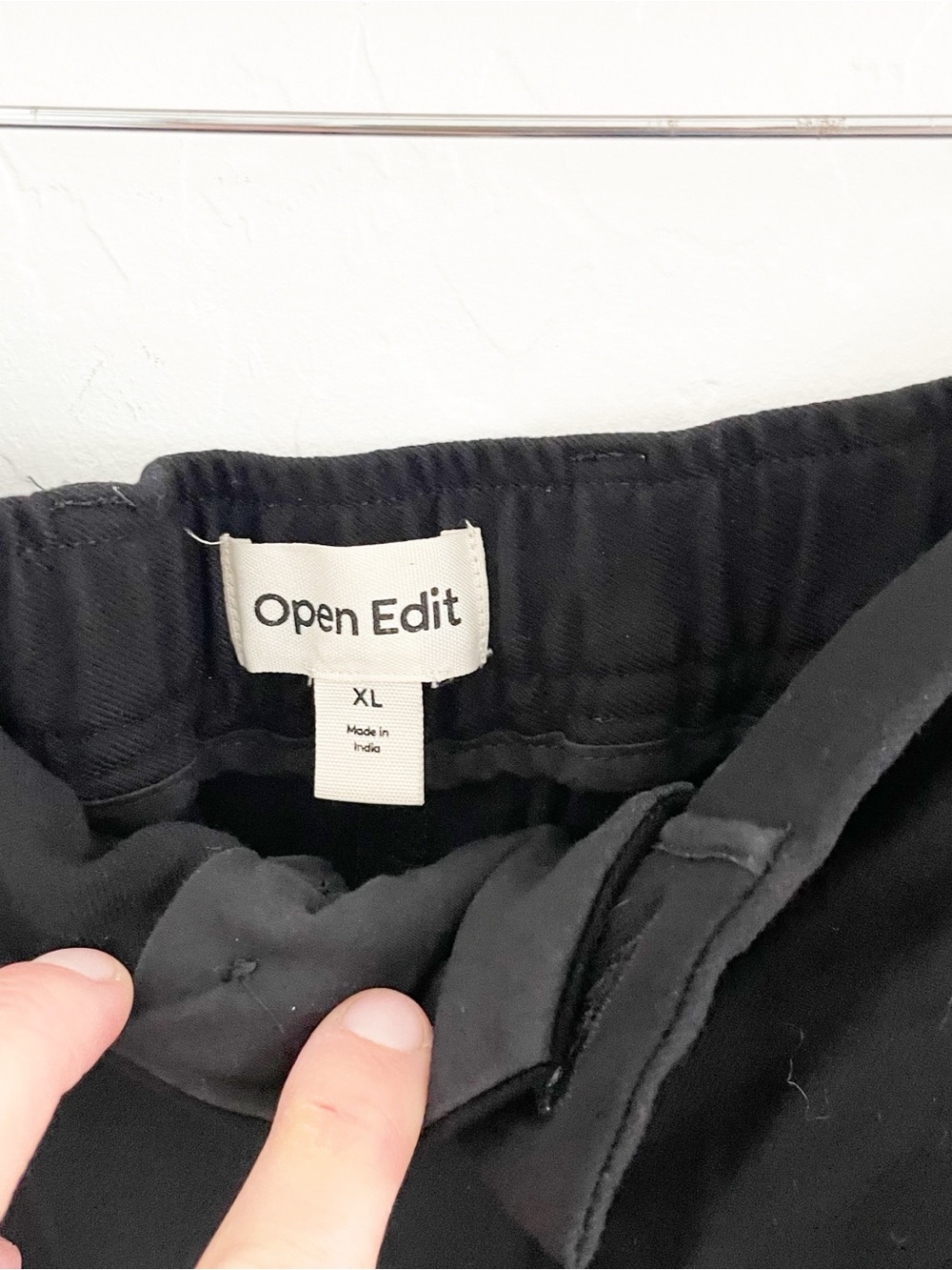 Open edit black straight dress pants size XL - Picture 3 of 5